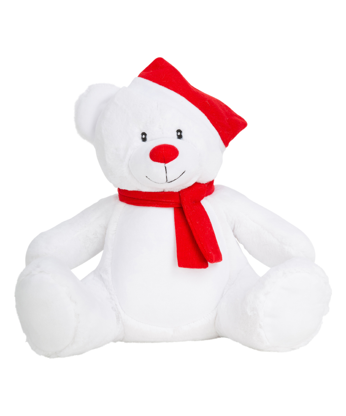 Mumbles Christmas Zippie Bear - White