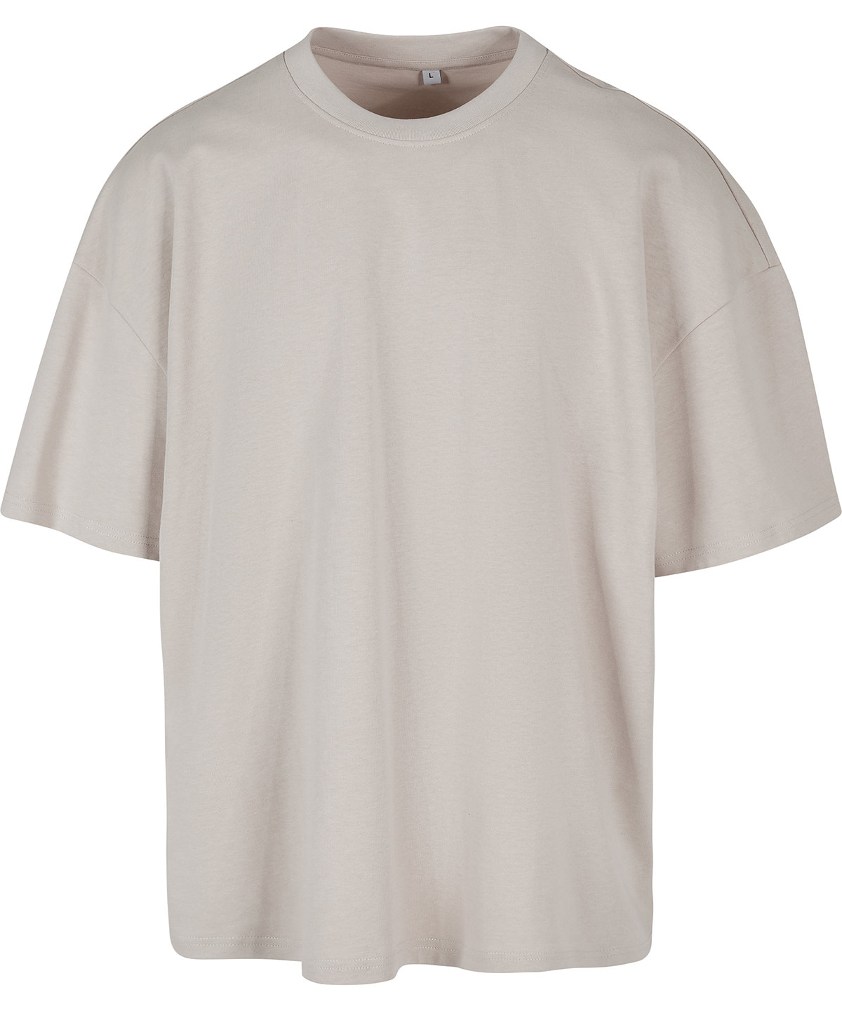 Heavy Jersey oversized tee - Light Asphalt