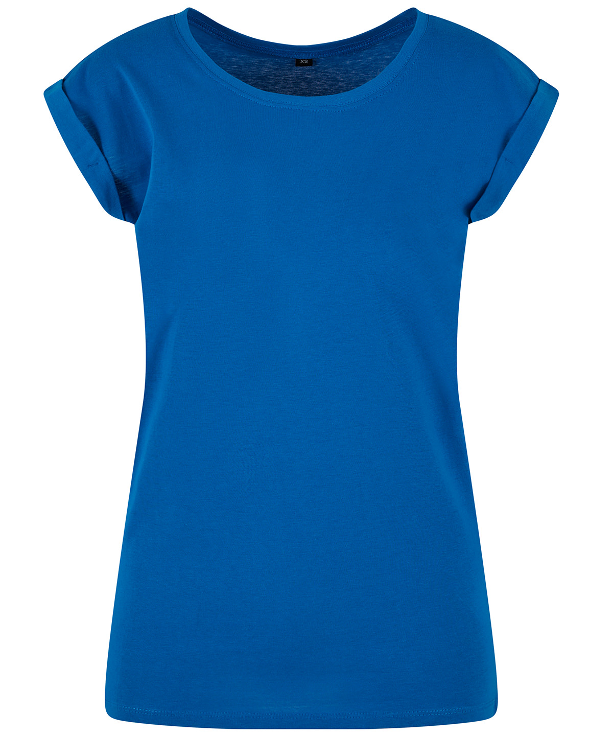 Women’s regular extended shoulder tee - Cobalt Blue
