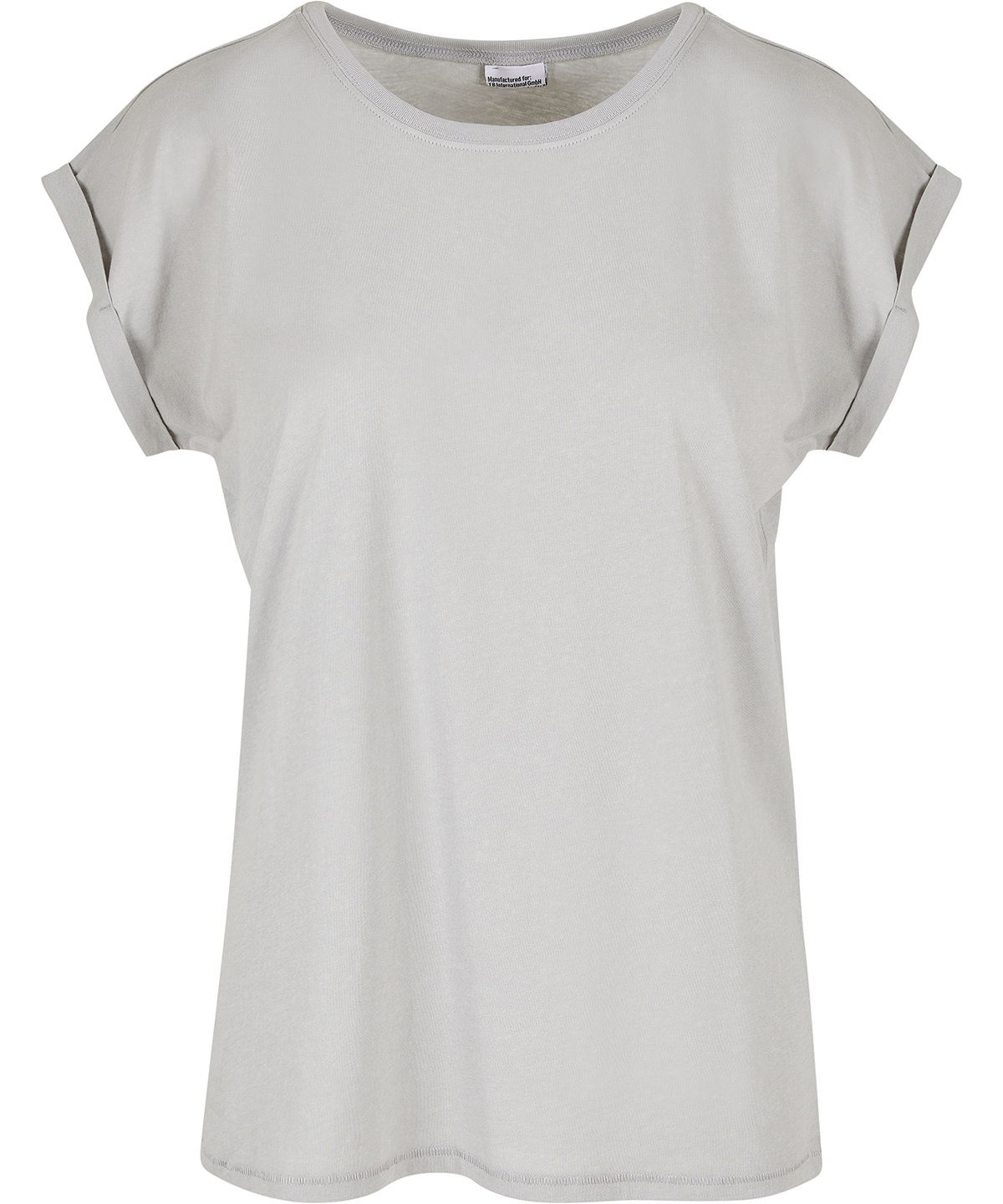 Women’s regular extended shoulder tee - Light Asphalt