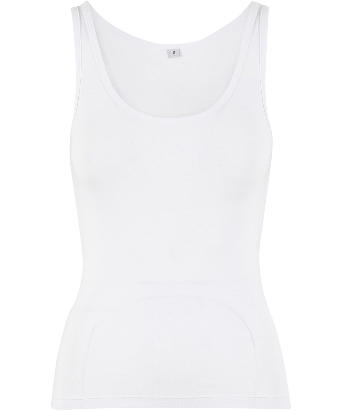 Women’s basic tank top - White