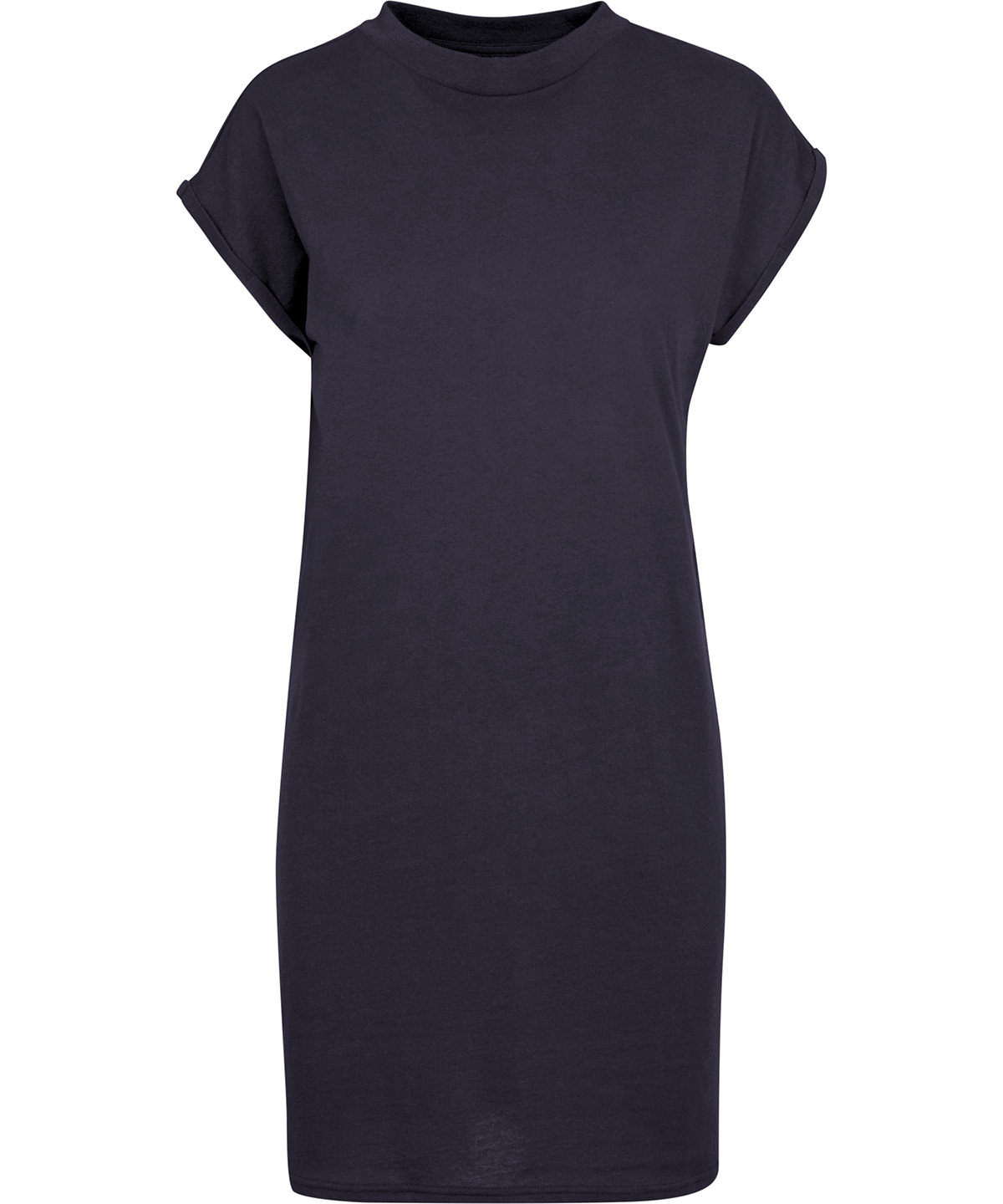 Women’s extended shoulder dress - Navy