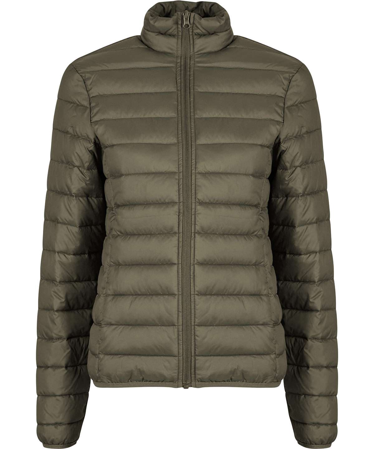 Women’s light puffer jacket - Olive