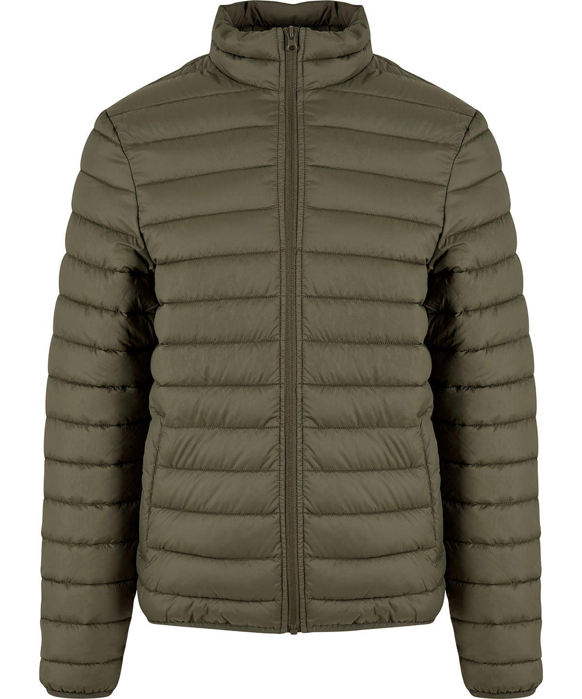 Light puffer jacket - Olive