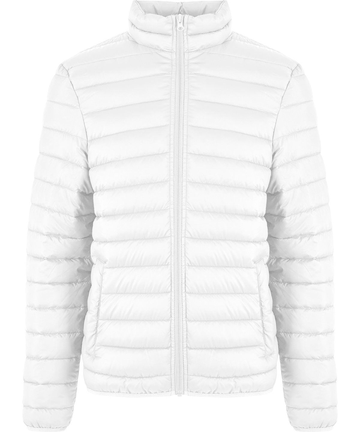 Light puffer jacket - White