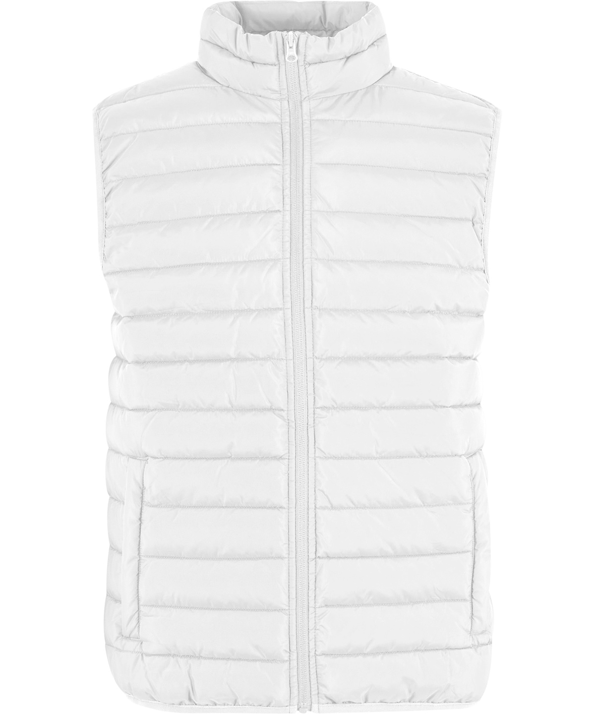 Women’s light puffer vest - White