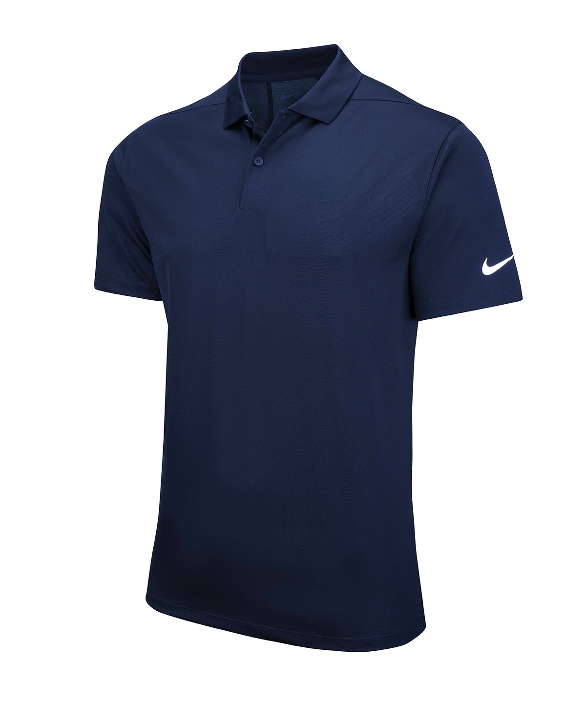 Nike Victory solid polo - Obsidian/White