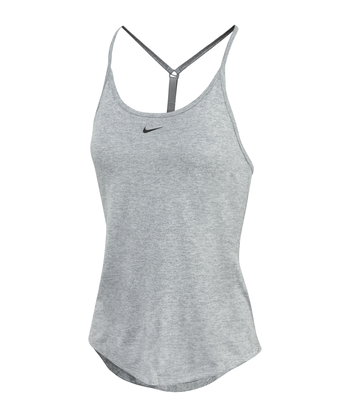 Women’s Nike One Dri-FIT Elastika standard fit tank - Particle Grey/Heather/Black