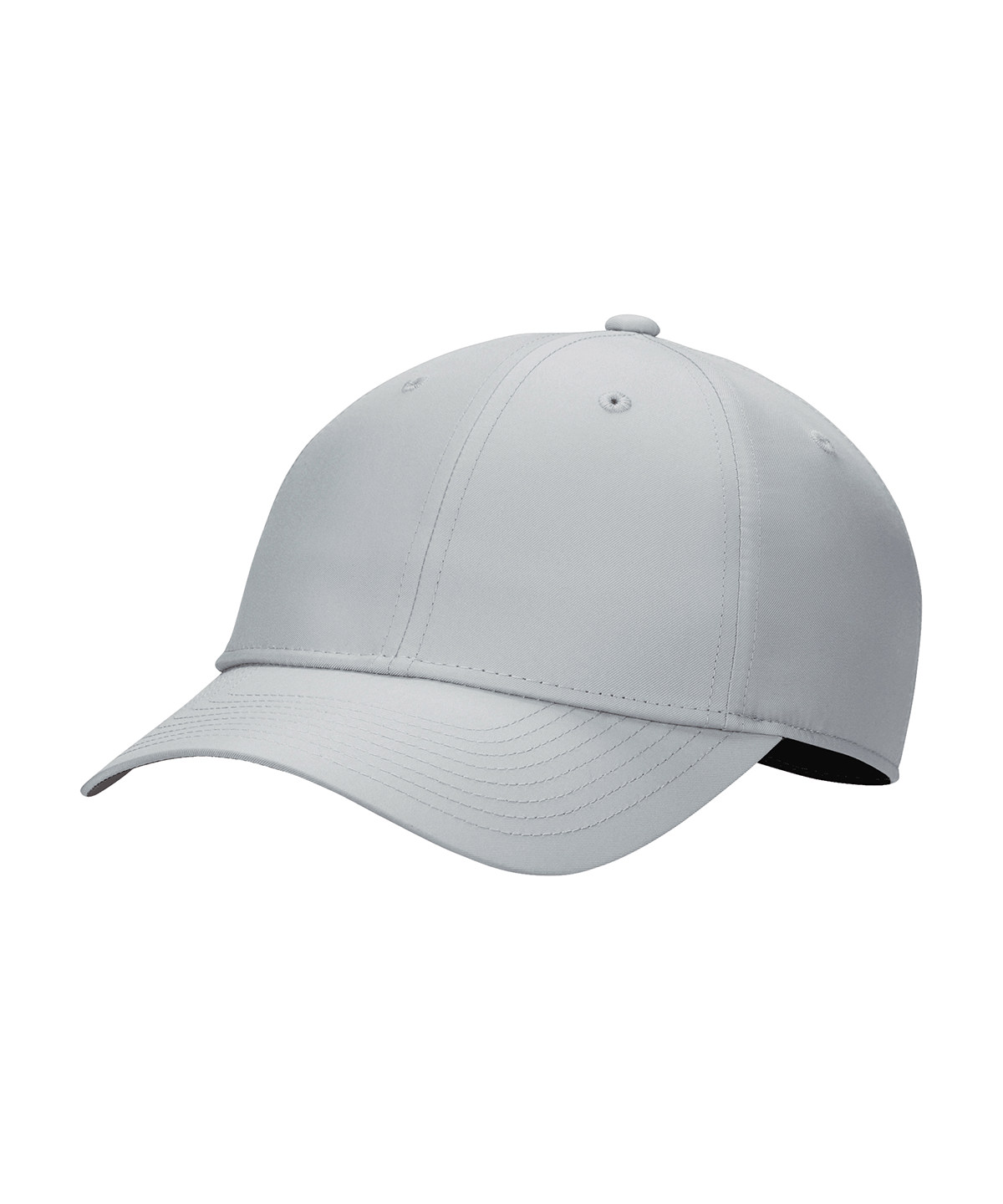 Nike Dri-FIT Club cap CB custom - Light Smoke Grey/White