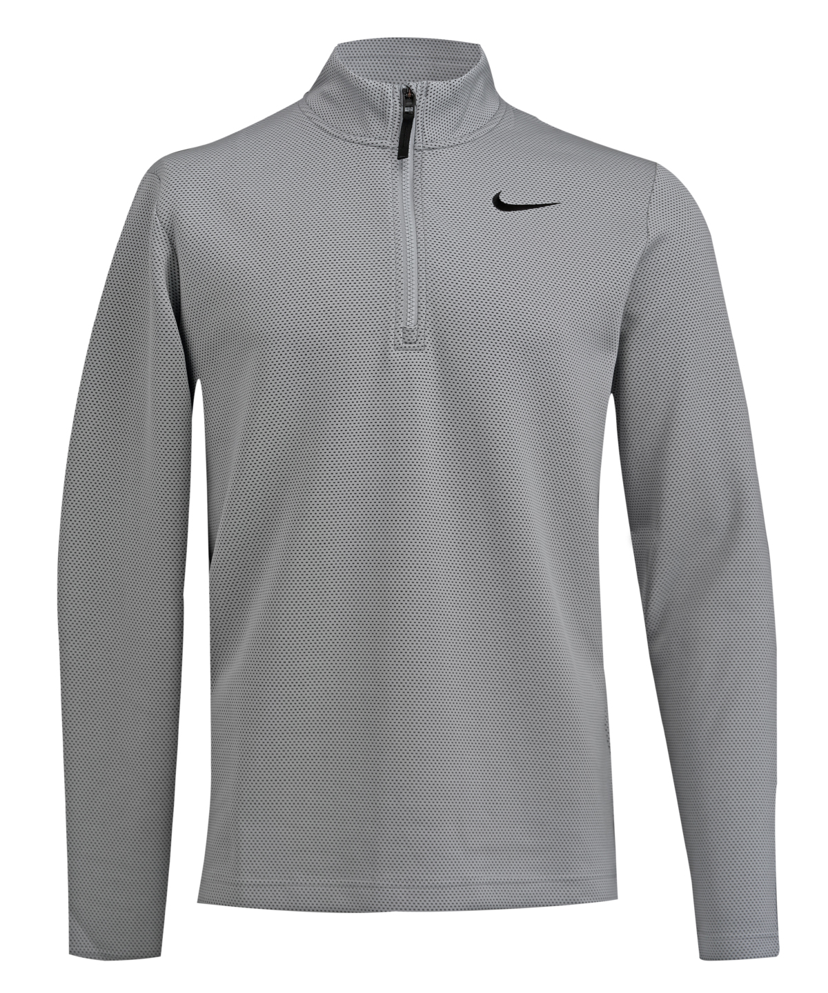 Nike Dri-FIT Victory Therma Flex half-zip top - Wolf Grey/Black/Black