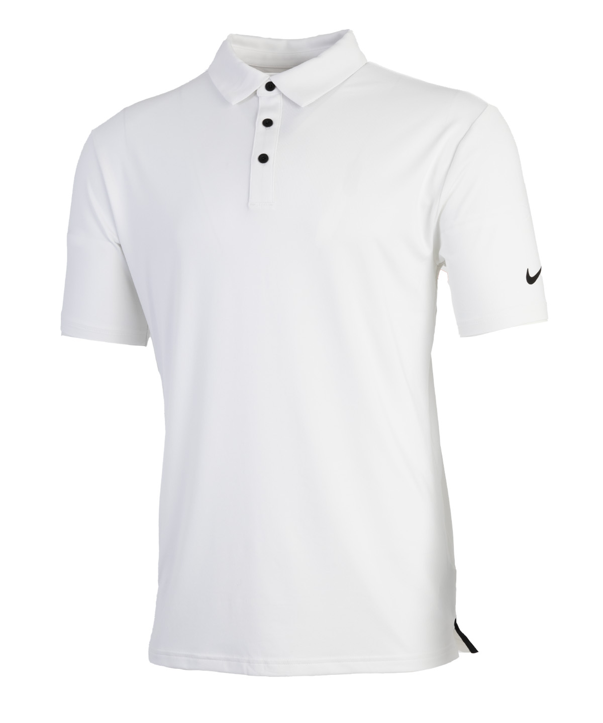 Nike Dri-FIT Tour solid polo - White/Black