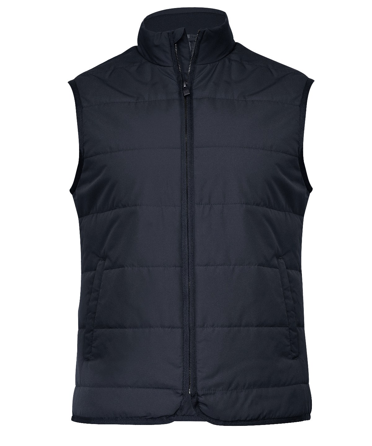 Hudson – horizontal quilted gilet - Dark Navy