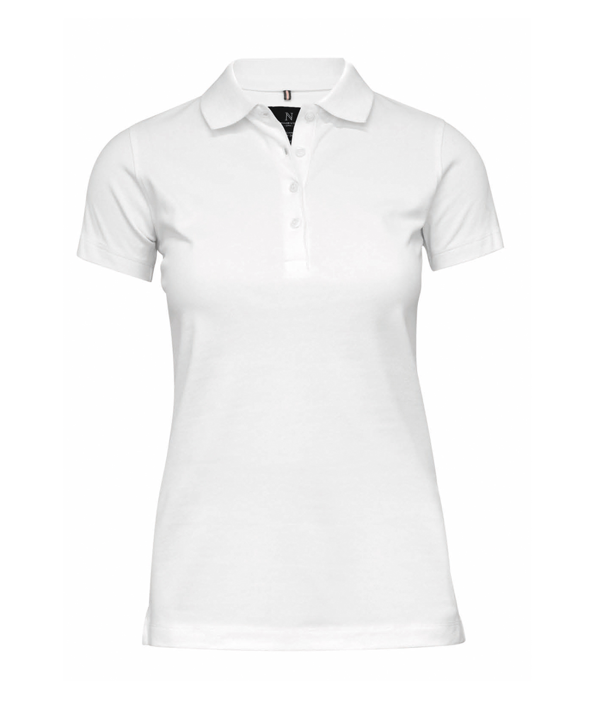 Women’s Harvard classic – stretch deluxe polo - White