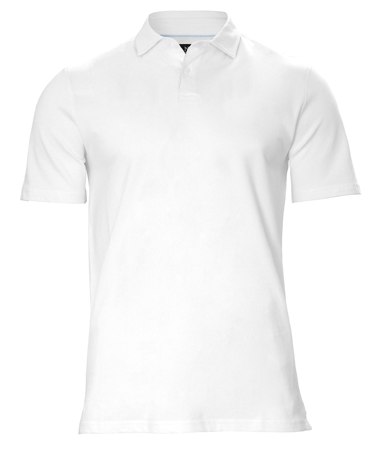 Princeton - Stretch deluxe cutaway polo - White