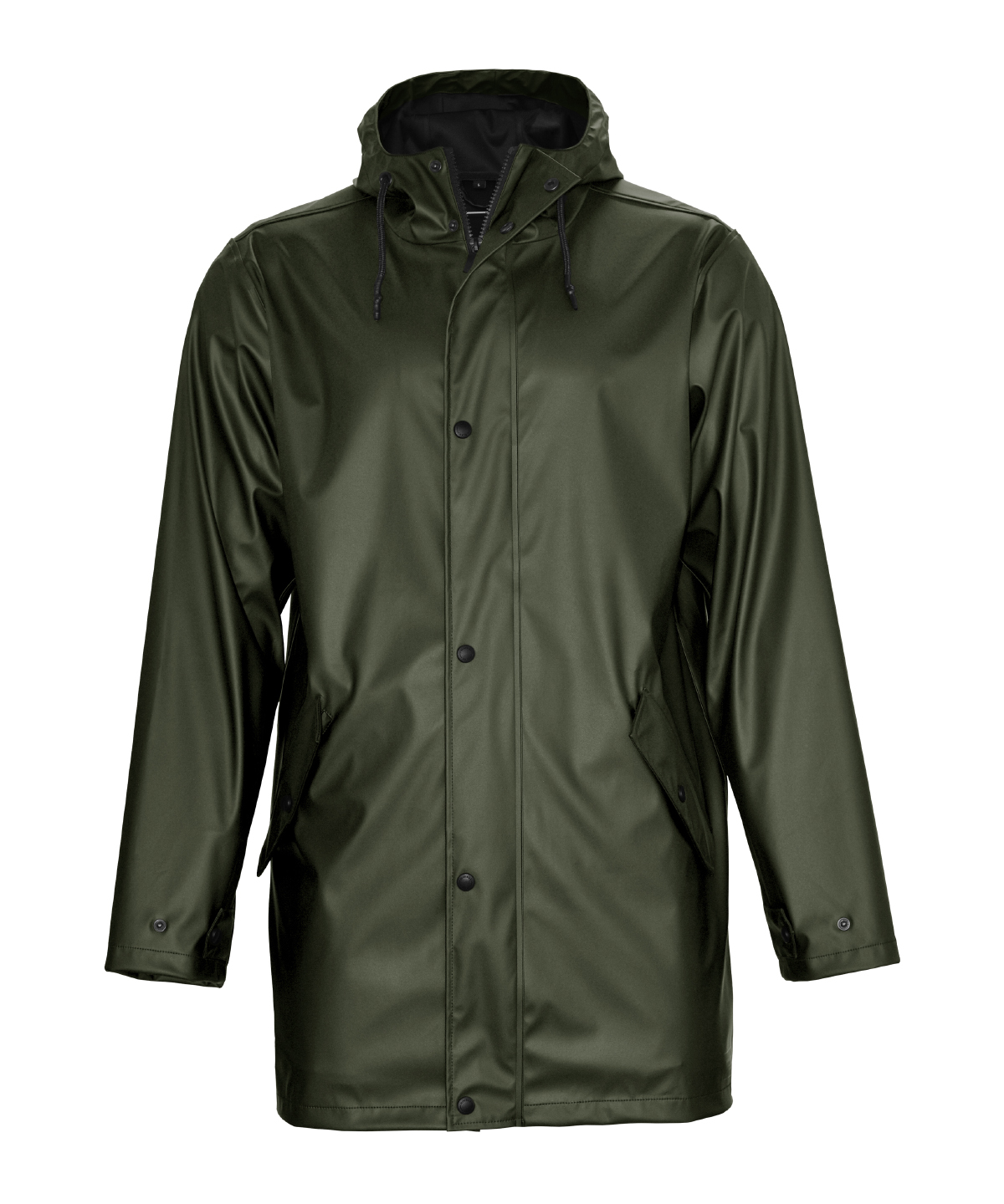 York unisex raincoat - Olive