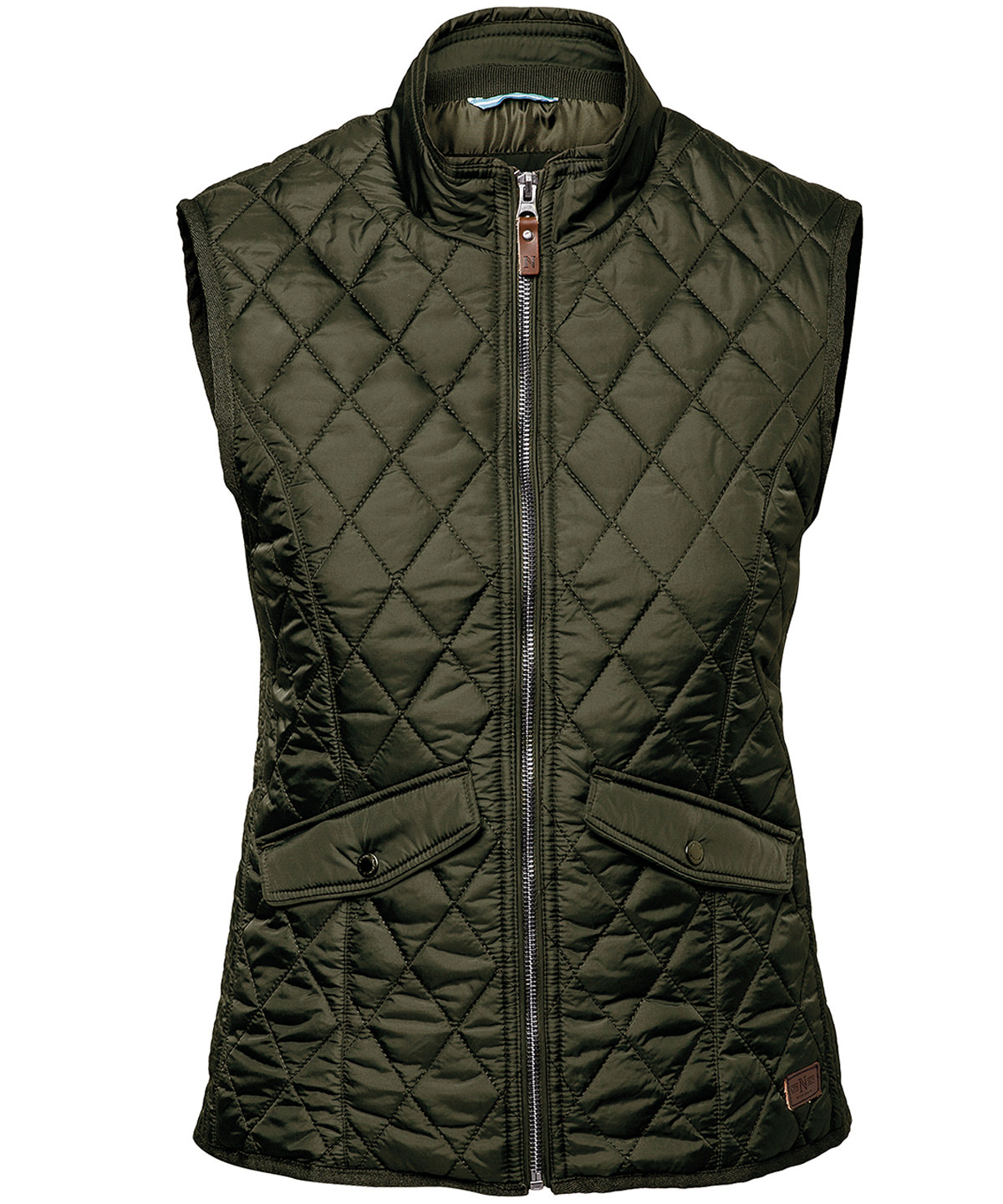 Women’s Camden – diamond quilted gilet - Olive
