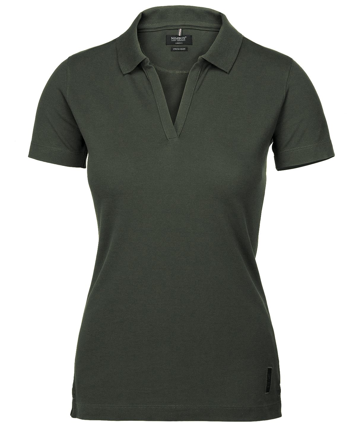 Women’s Harvard v-neck – stretch deluxe polo - Olive