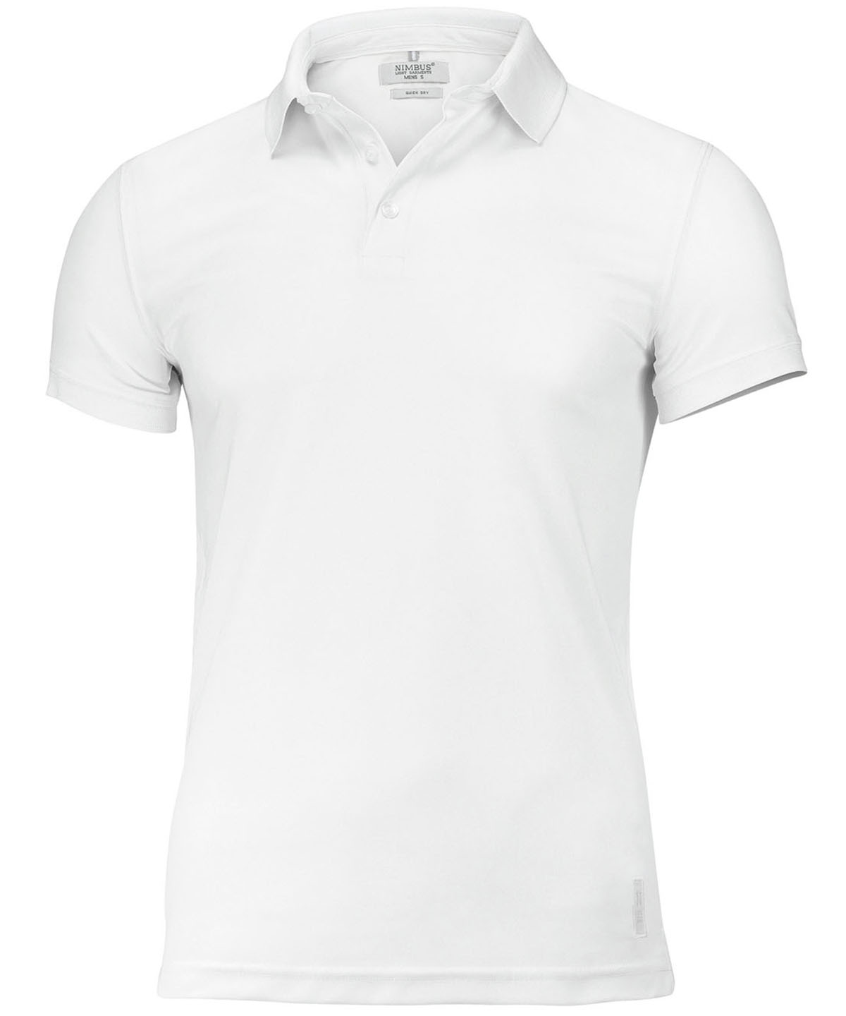 Clearwater – quick-dry performance polo - White