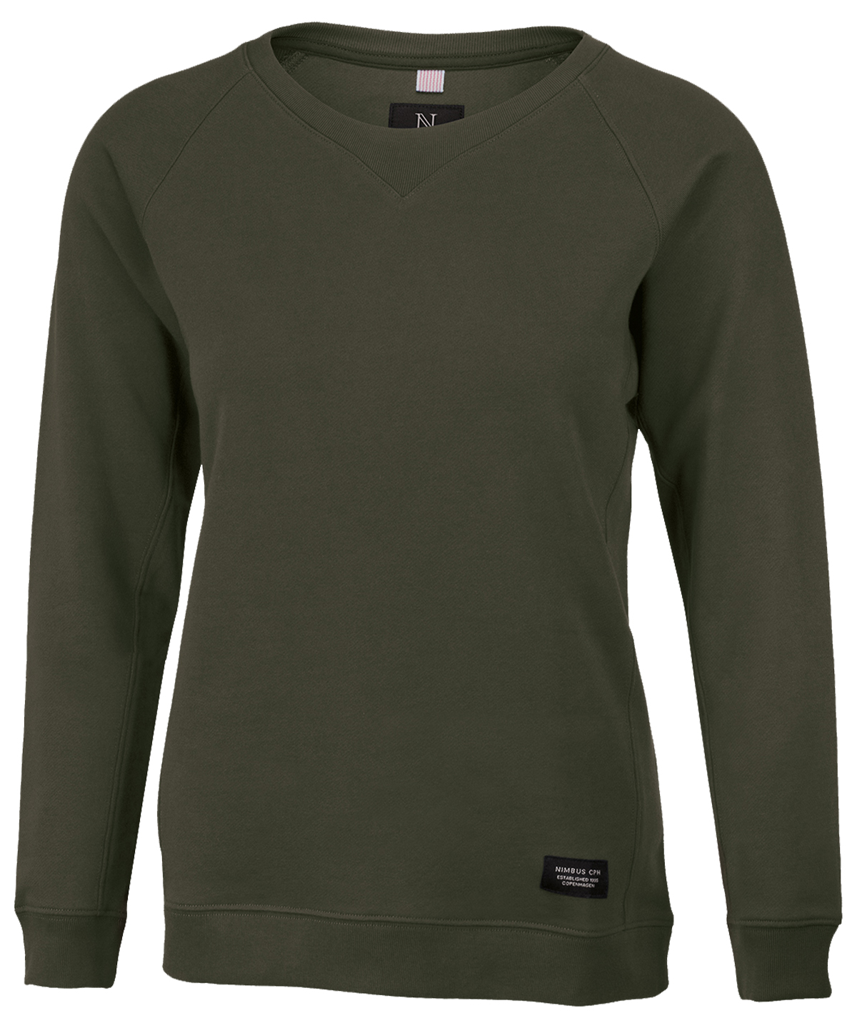 Women’s Newport – luxury lightweight crewneck - Olive