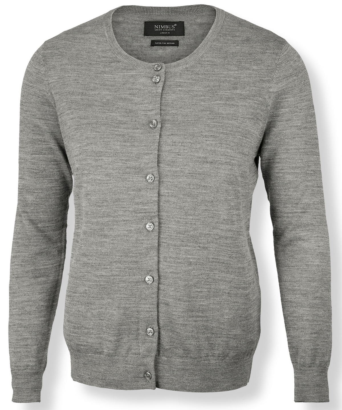Women’s Phoenix – luxurious merino blend cardigan - Grey Melange
