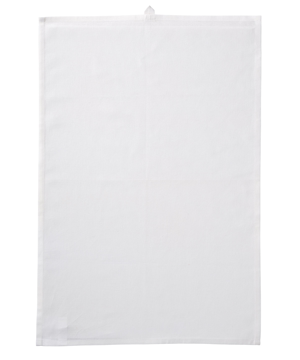Organic cotton tea towel - White