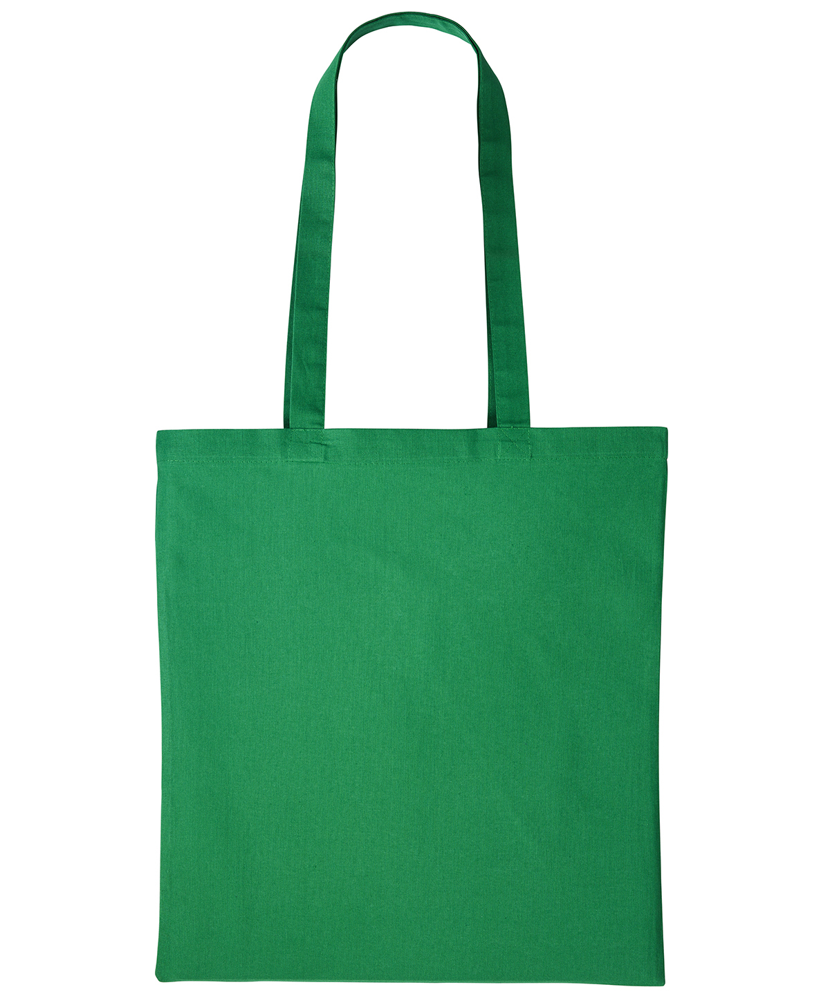 Cotton shopper long handle - Bottle Green