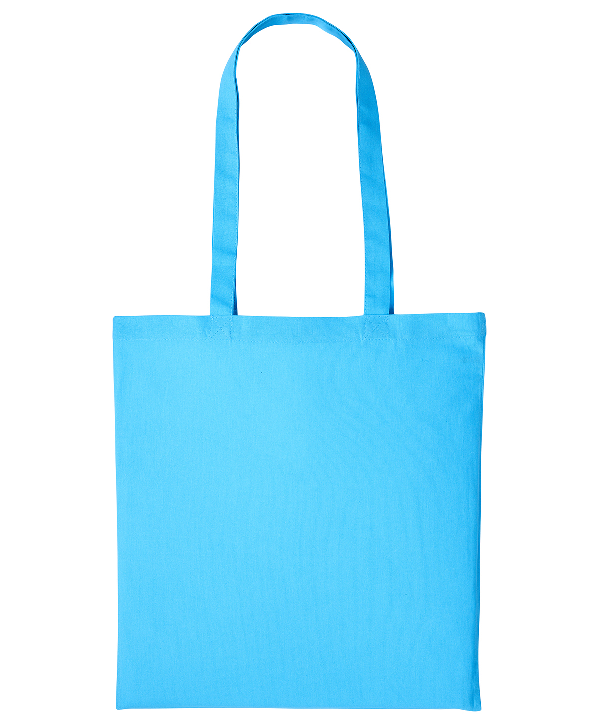 Cotton shopper long handle - Hawaiian Blue