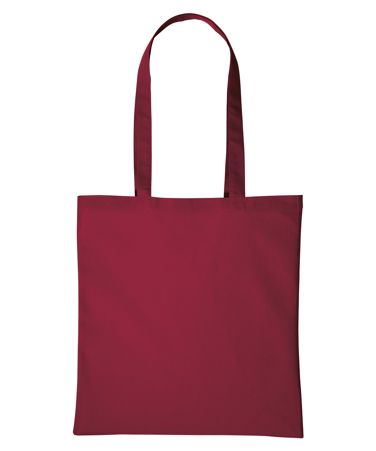 Cotton shopper long handle - Hot Red