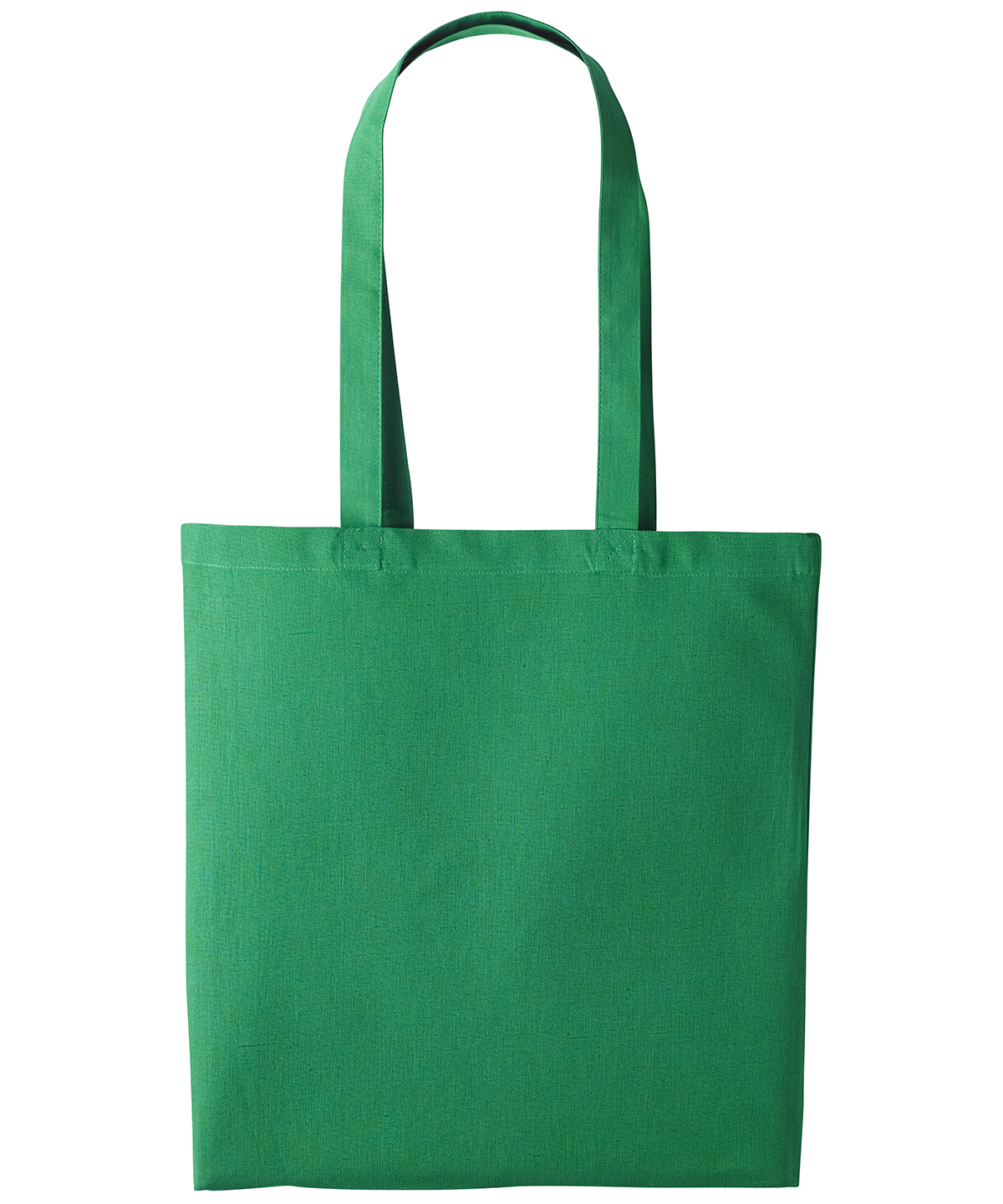 Cotton shopper long handle - Kelly Green