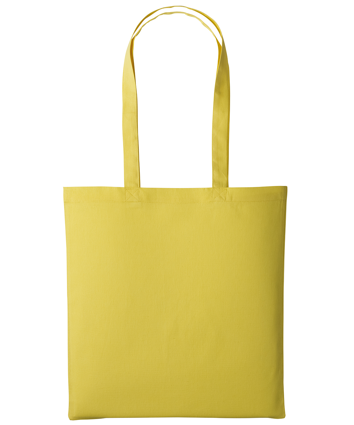Cotton shopper long handle - Lemon