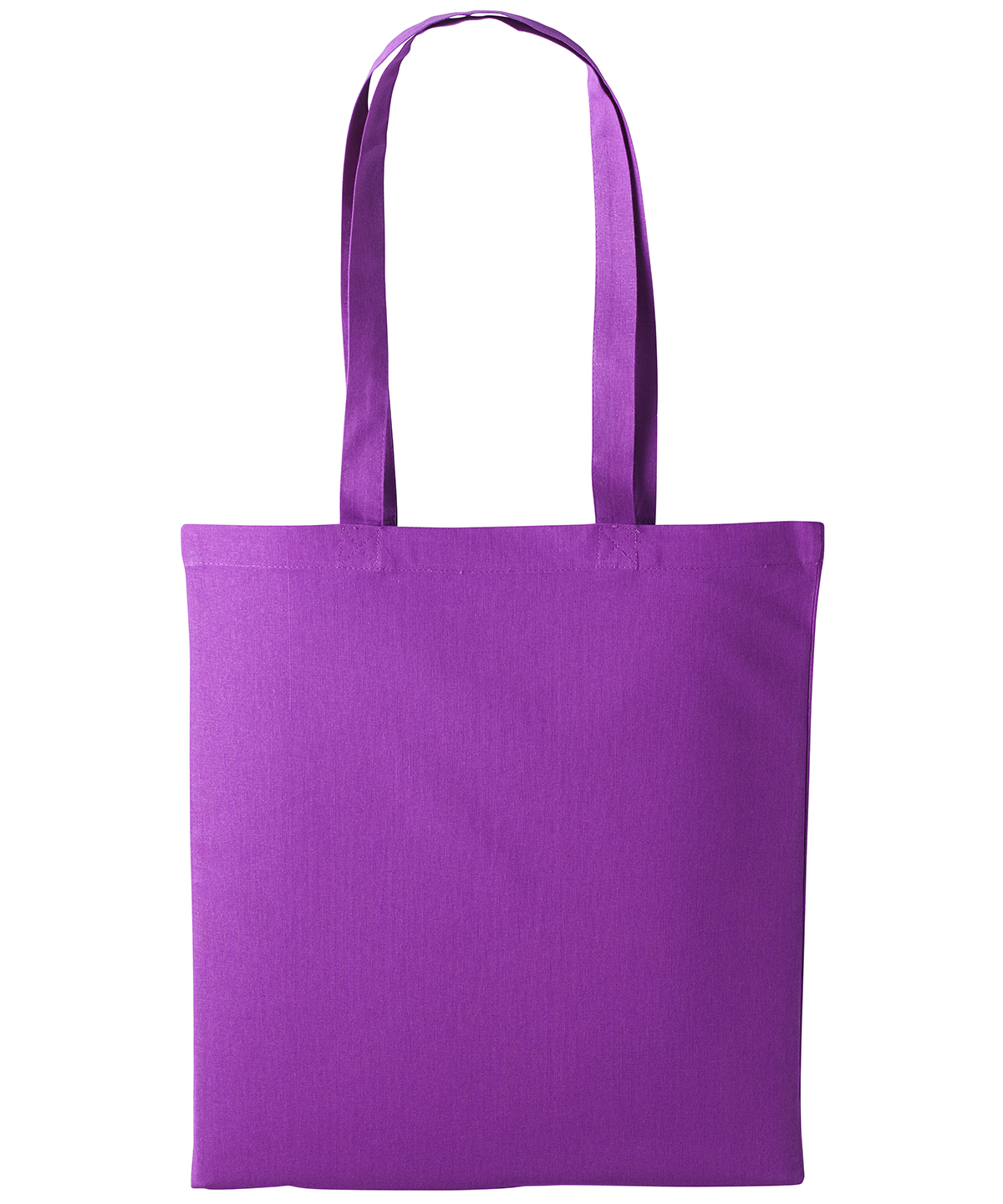 Cotton shopper long handle - Magenta