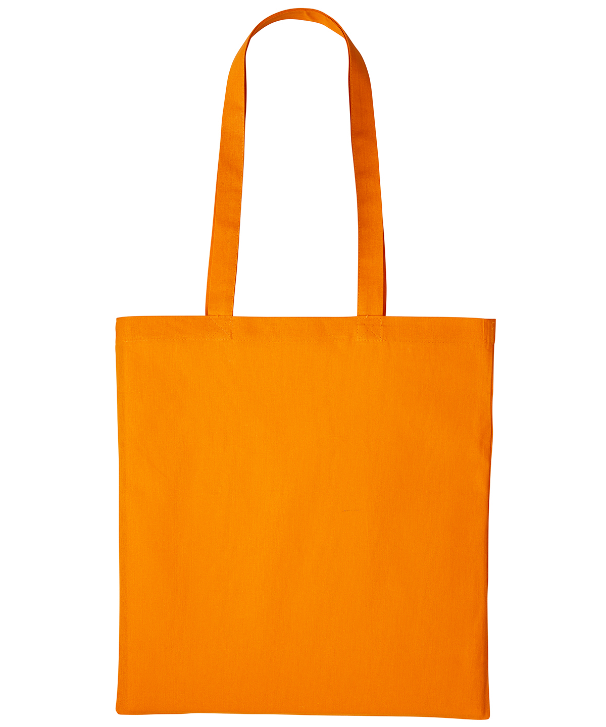 Cotton shopper long handle - Orange