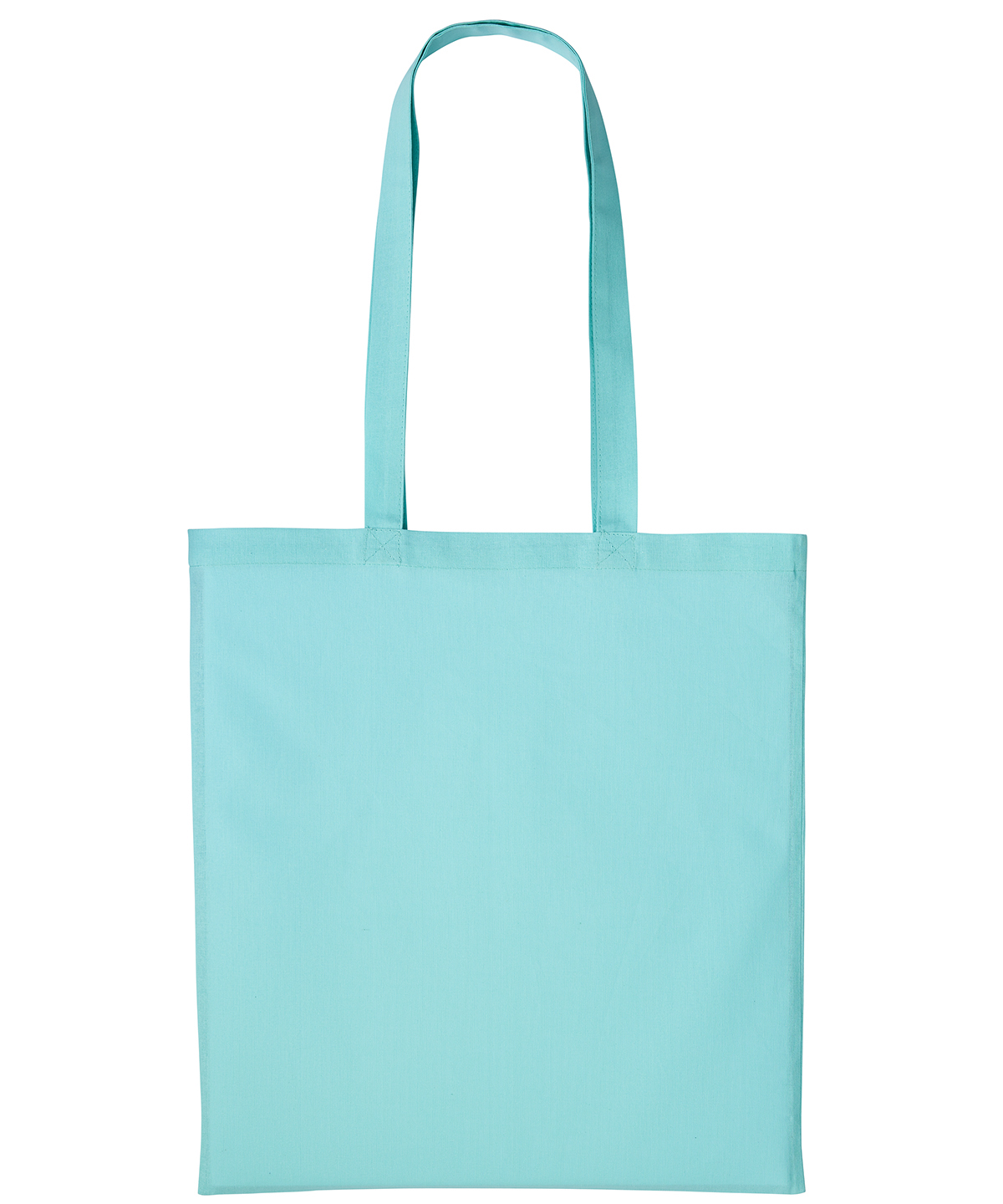 Cotton shopper long handle - Peppermint