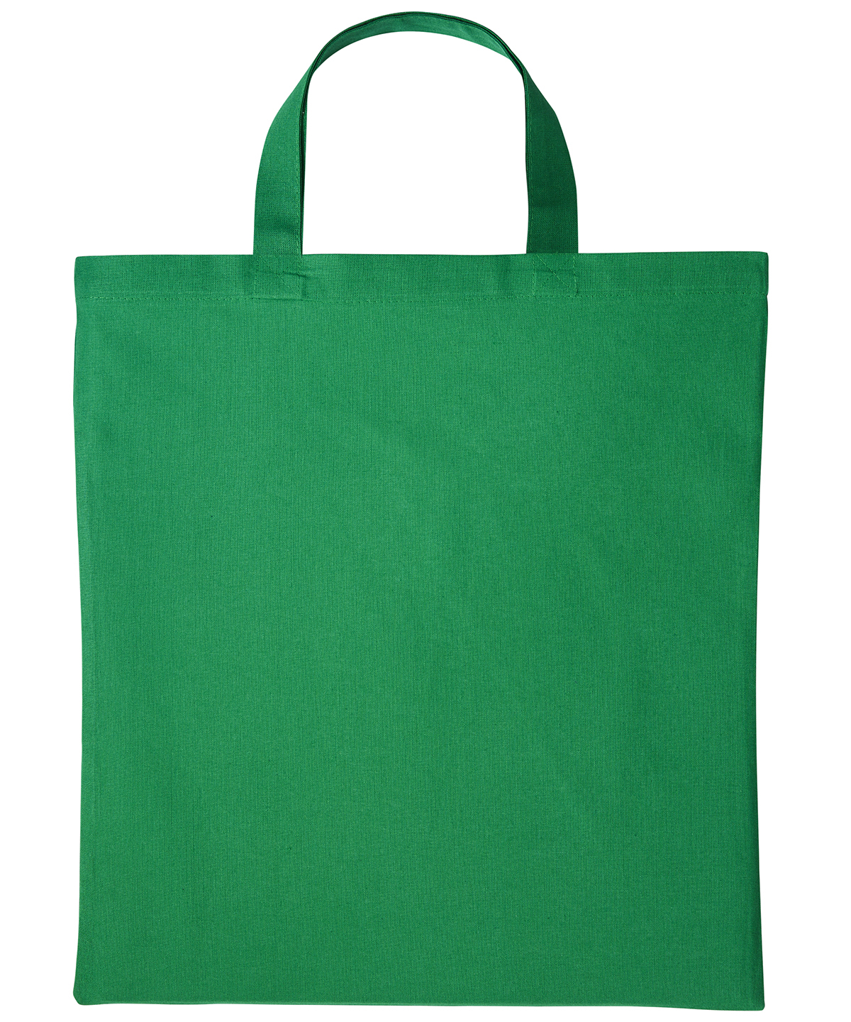 Cotton shopper short handle - Bottle Green