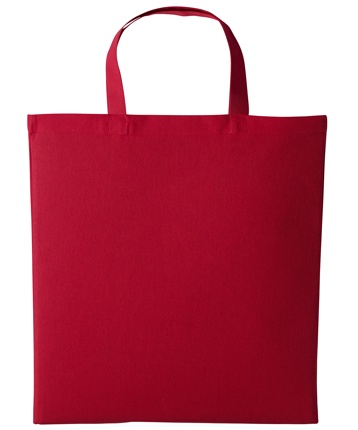 Cotton shopper short handle - Fire Red