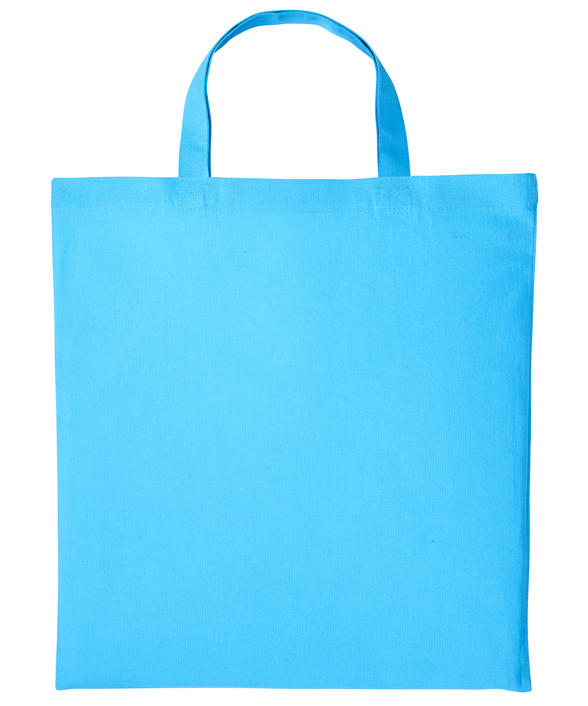 Cotton shopper short handle - Hawaiian Blue