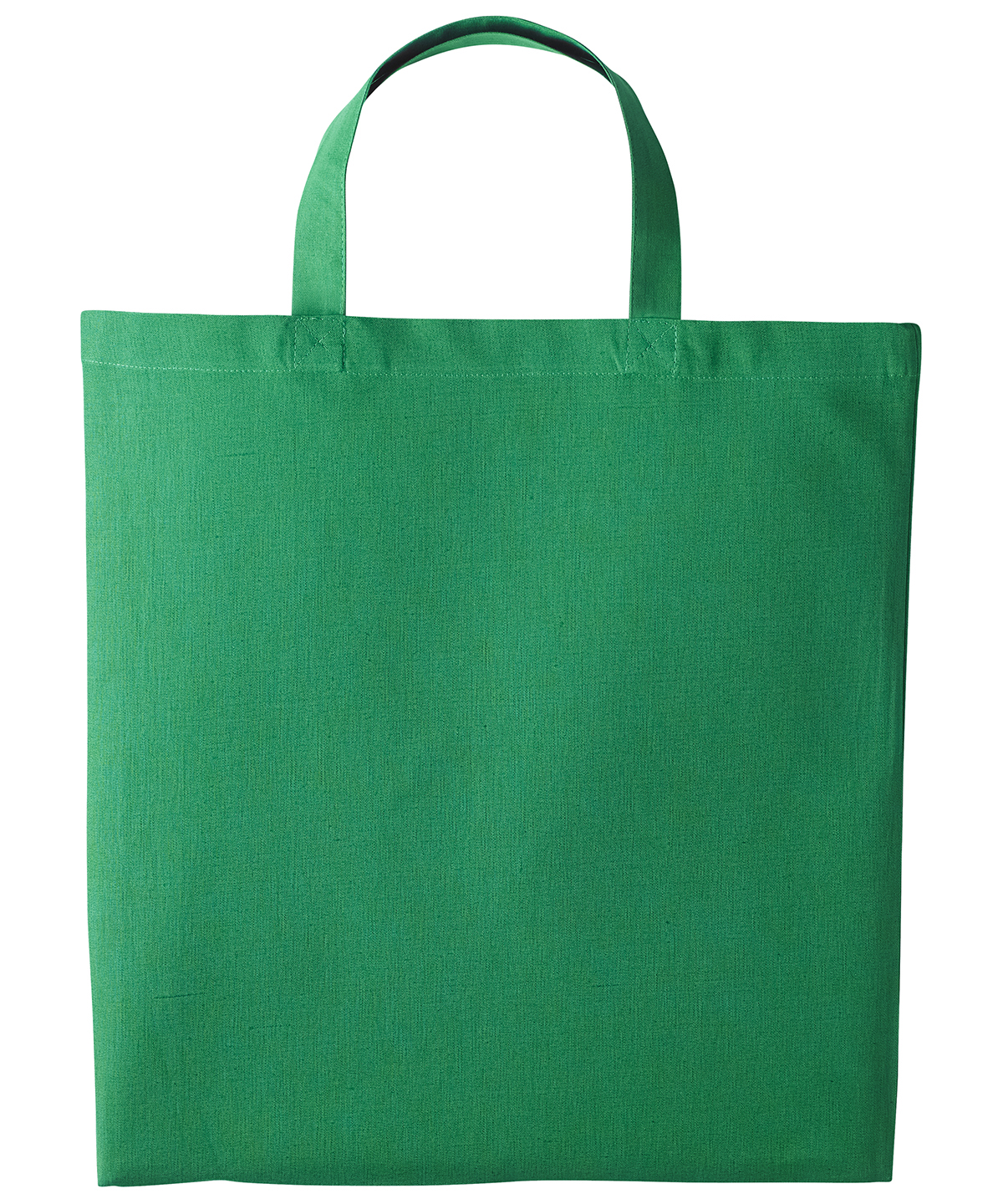 Cotton shopper short handle - Kelly Green