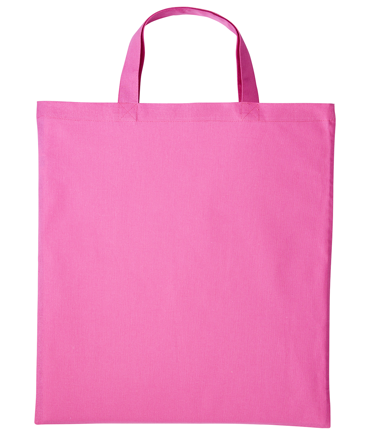 Cotton shopper short handle - Mid Pink