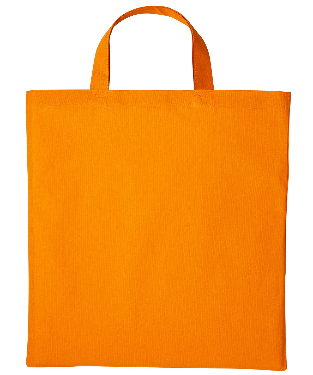 Cotton shopper short handle - Orange
