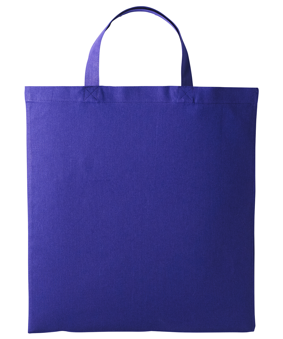 Cotton shopper short handle - Purple