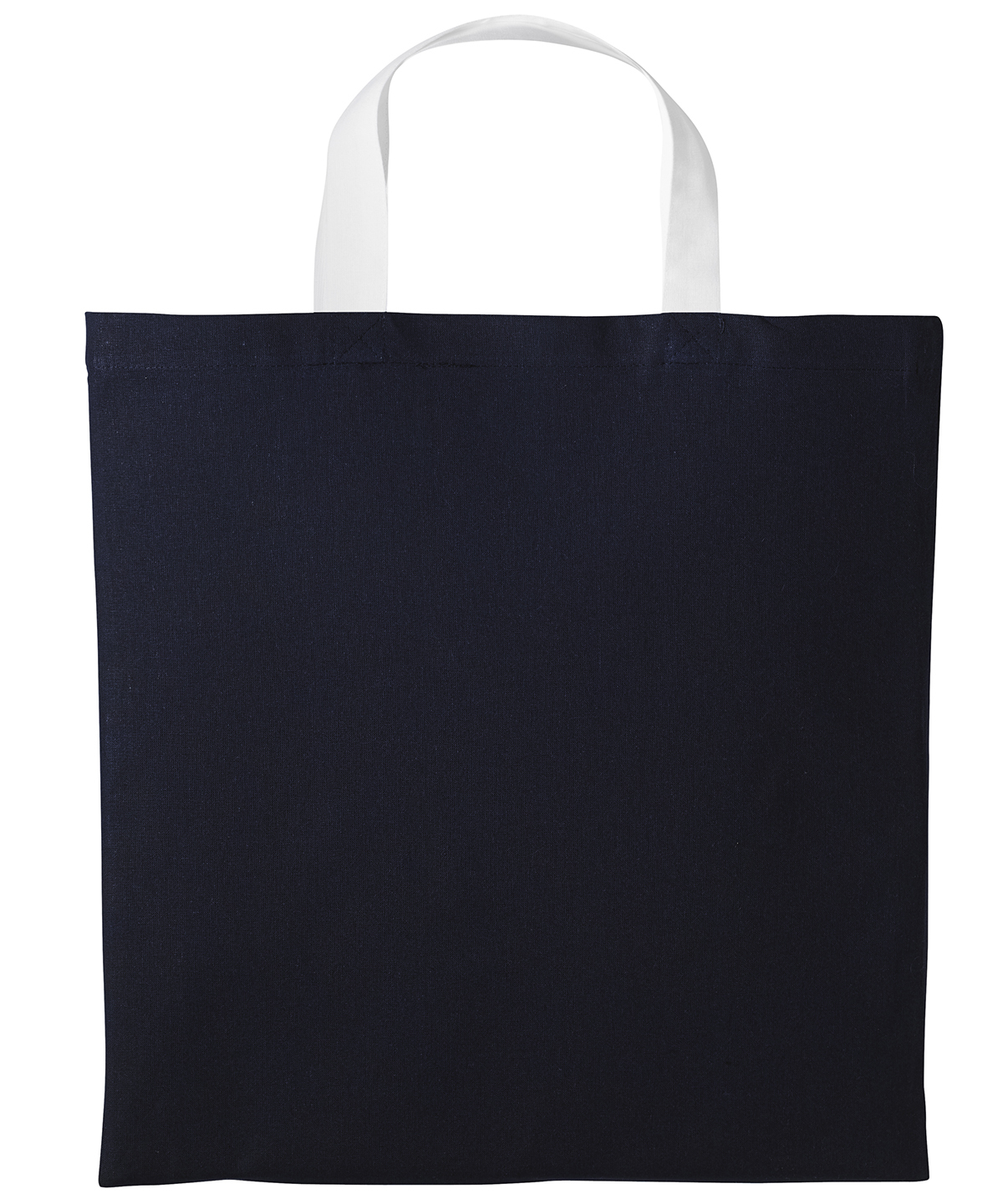 Varsity cotton shopper short handle - Oxford Navy/White