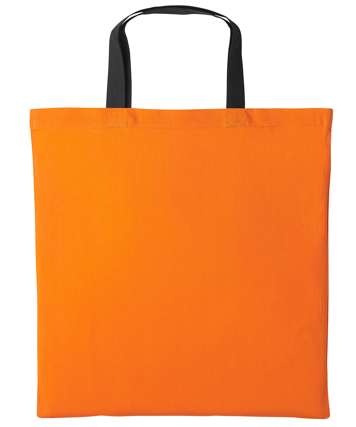 Varsity cotton shopper short handle - Orange/Black