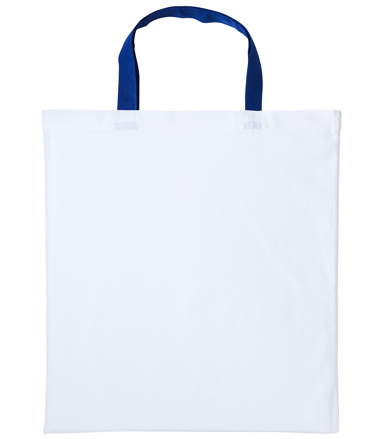 Varsity cotton shopper short handle - White/Royal