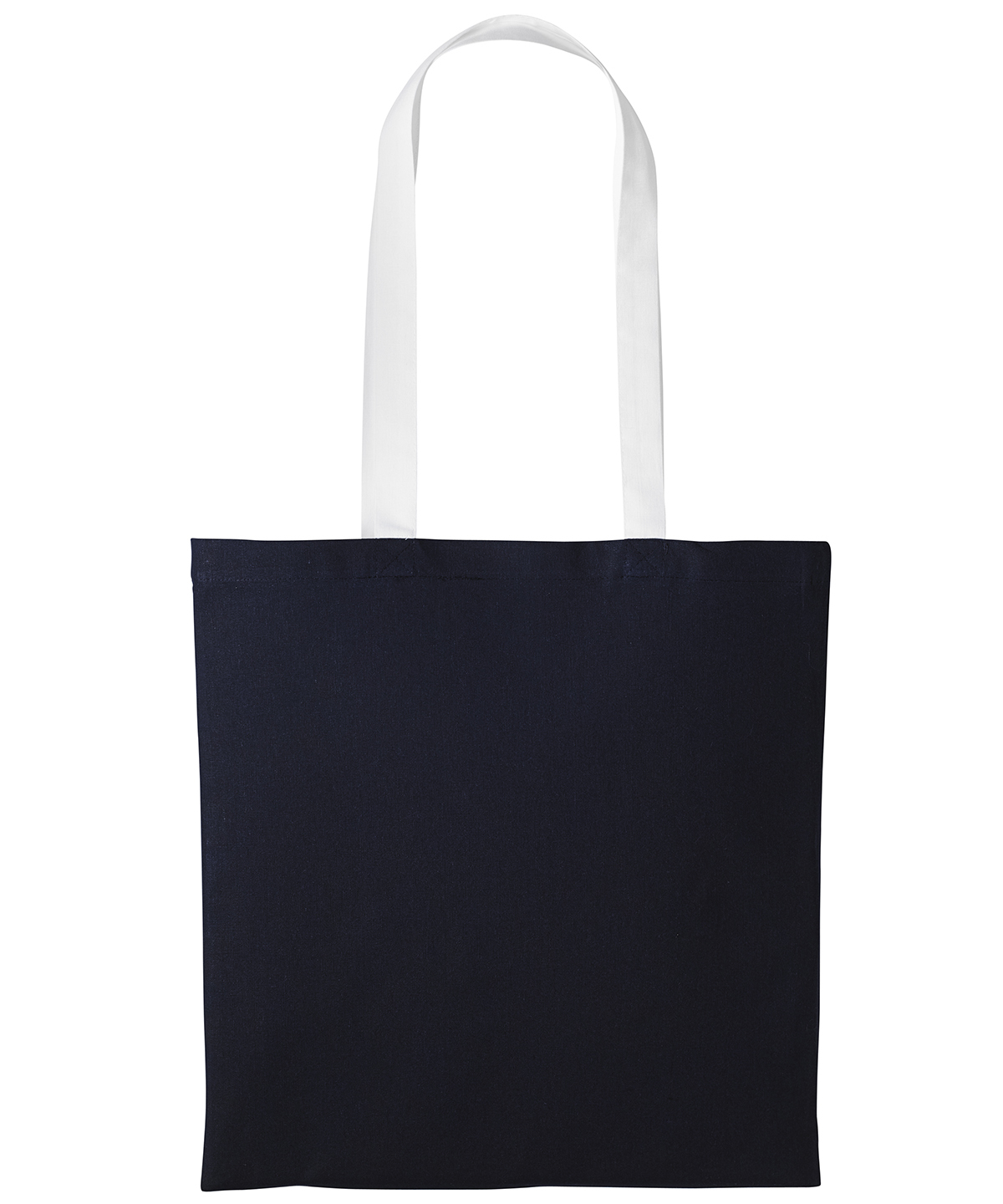 Varsity cotton shopper long handle - Oxford Navy/White