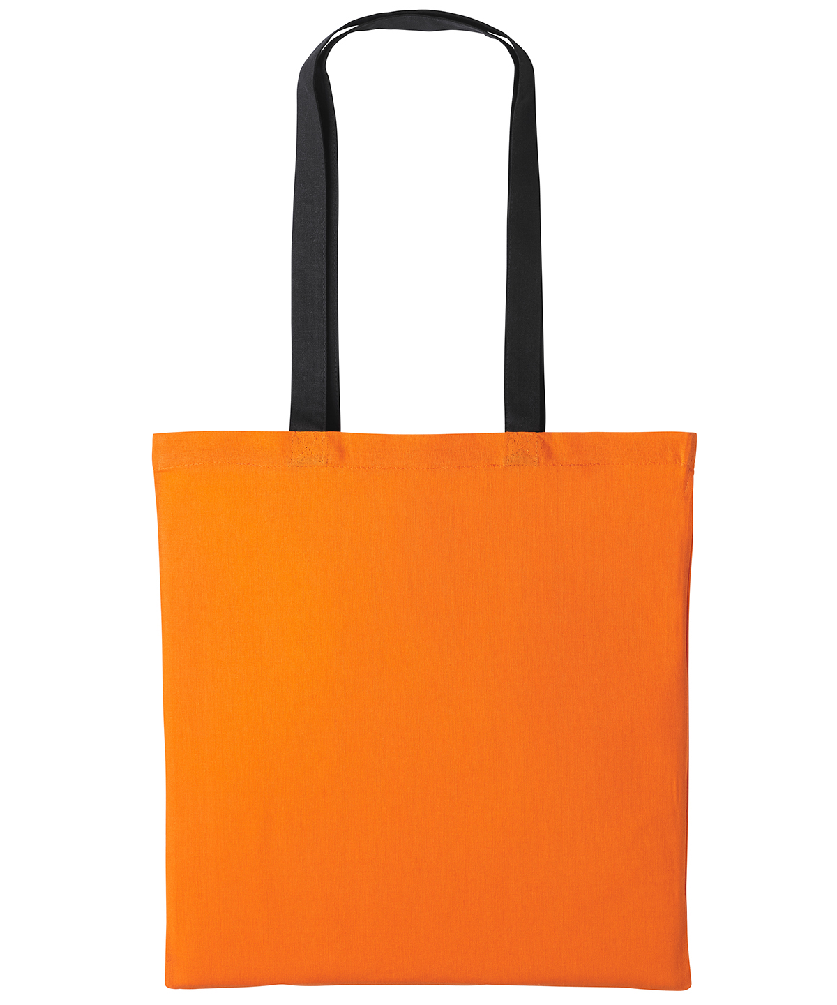 Varsity cotton shopper long handle - Orange/Black