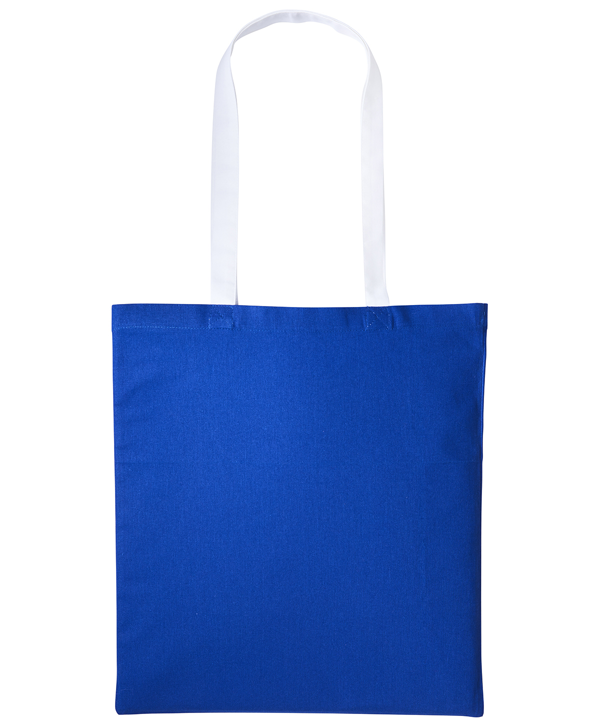 Varsity cotton shopper long handle - Royal/White