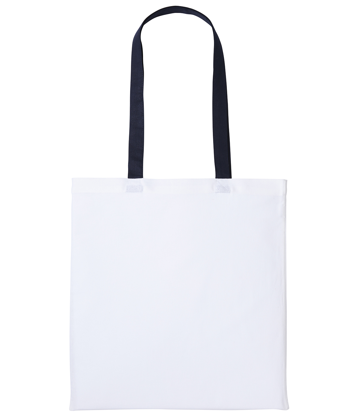 Varsity cotton shopper long handle - White/Oxford Navy