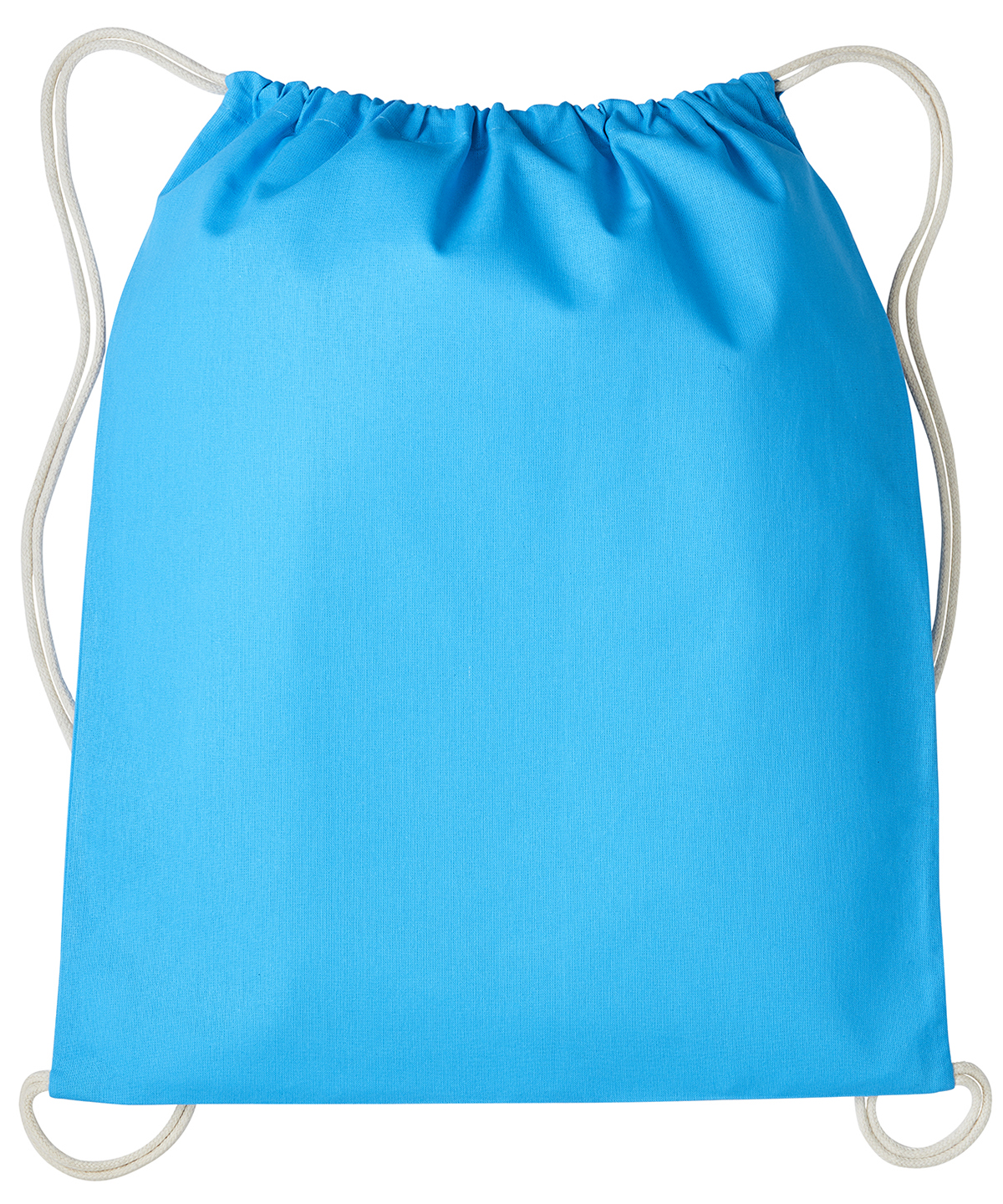Gymsac with cords - Hawaiian Blue/Natural