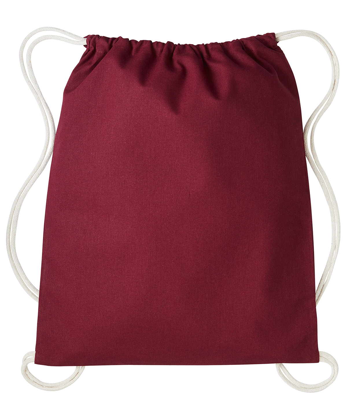 Gymsac with cords - Hot Red/Natural