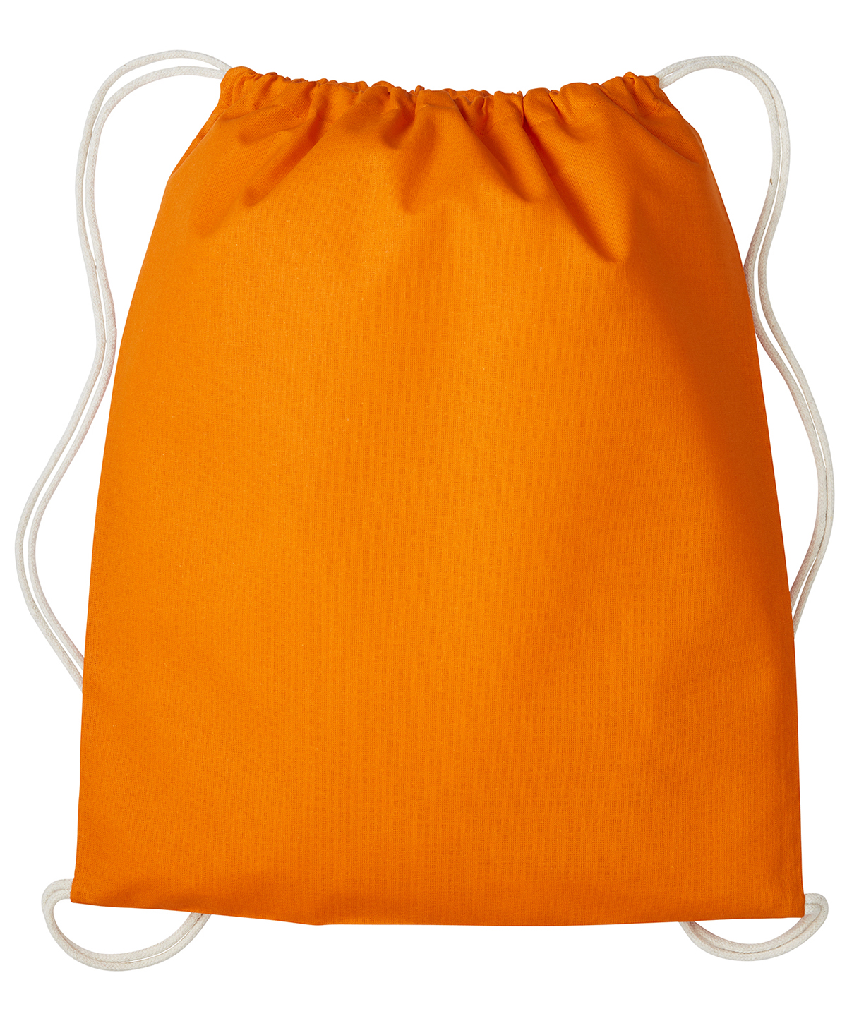Gymsac with cords - Orange/Natural
